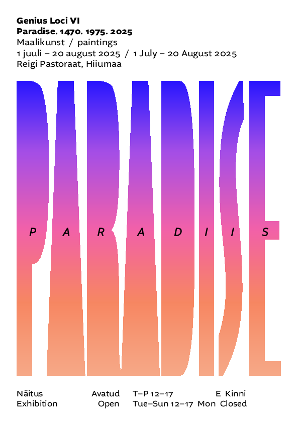 Genius Loci V Plakat